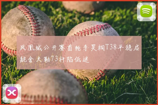 凤凰城公开赛首轮李昊桐T38平稳启航舍夫勒73杆陷低迷
